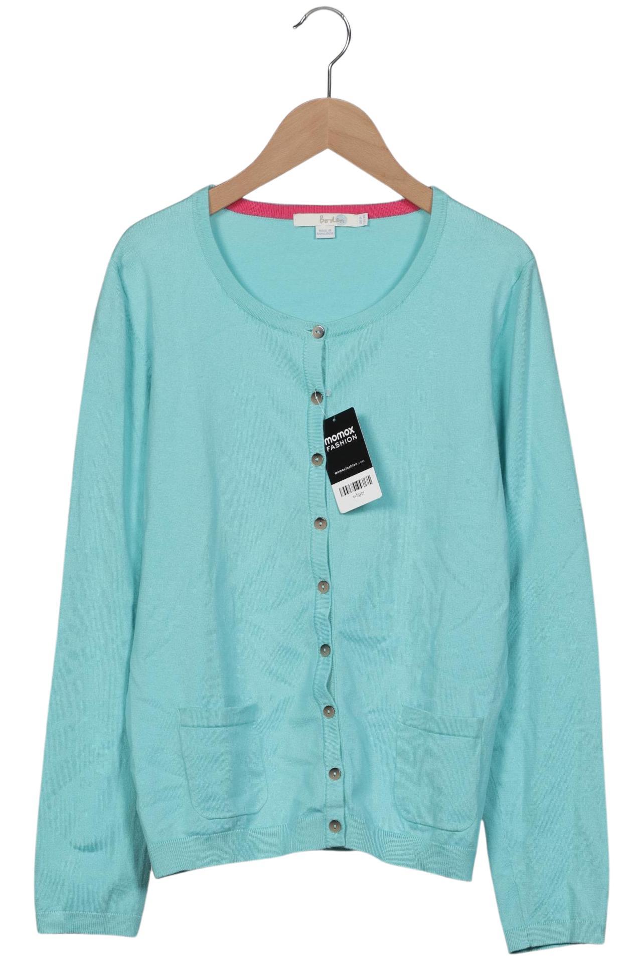 

Boden Damen Strickjacke, türkis, Gr. 40
