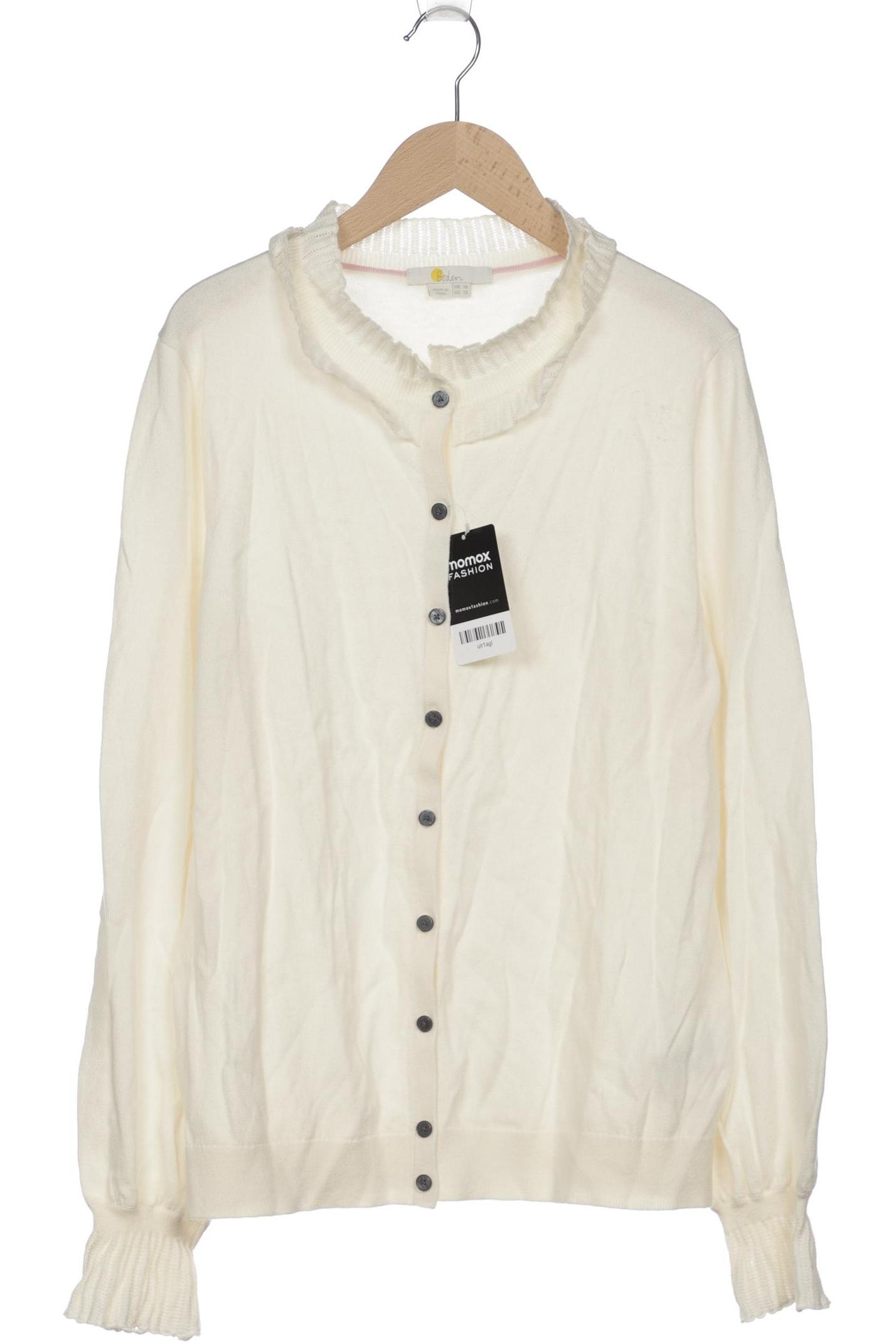 

Boden Damen Strickjacke, cremeweiß, Gr. 42