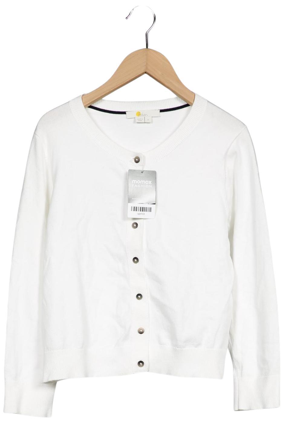 

Boden Damen Strickjacke, weiß, Gr. 38