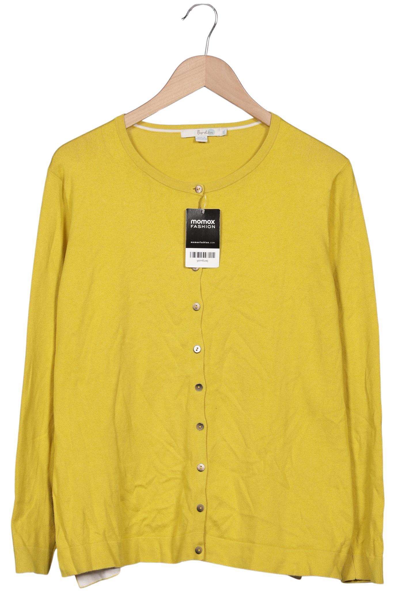 

Boden Damen Strickjacke, gelb, Gr. 44