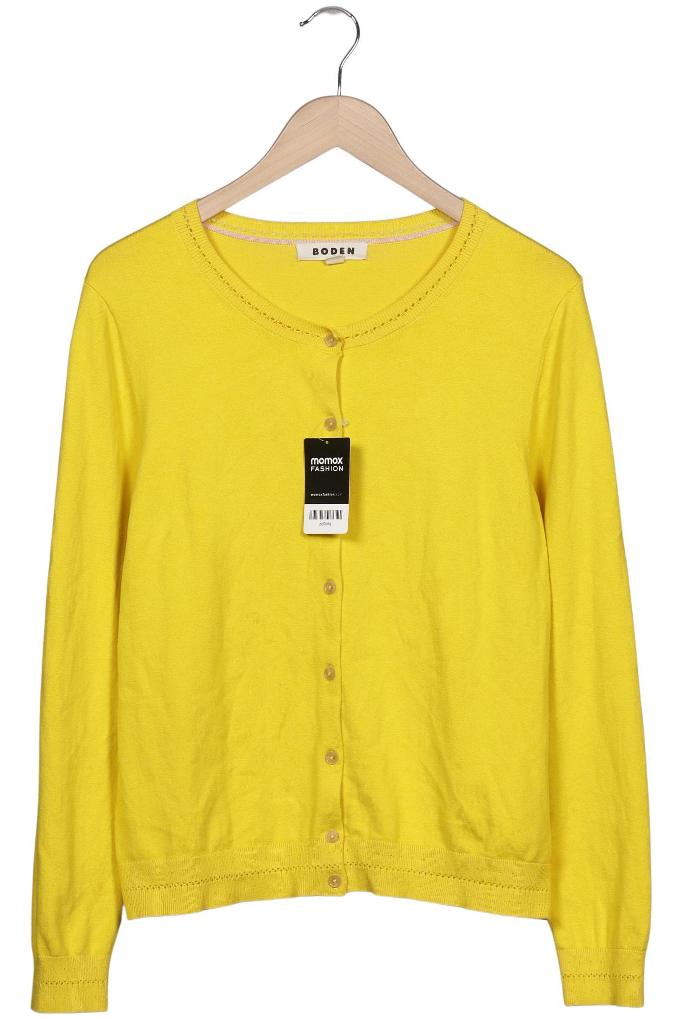 

Boden Damen Strickjacke, gelb, Gr. 42