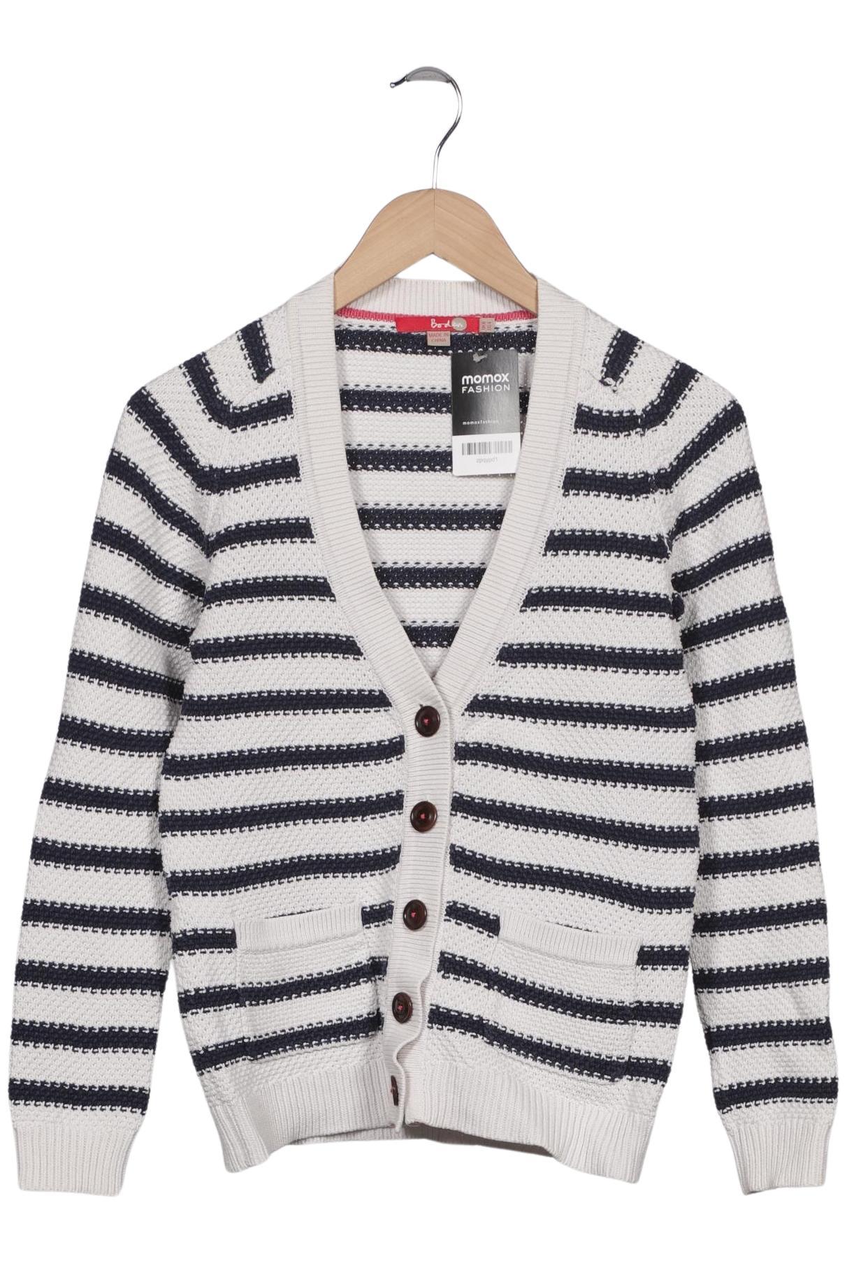 

Boden Damen Strickjacke, weiß, Gr. 34