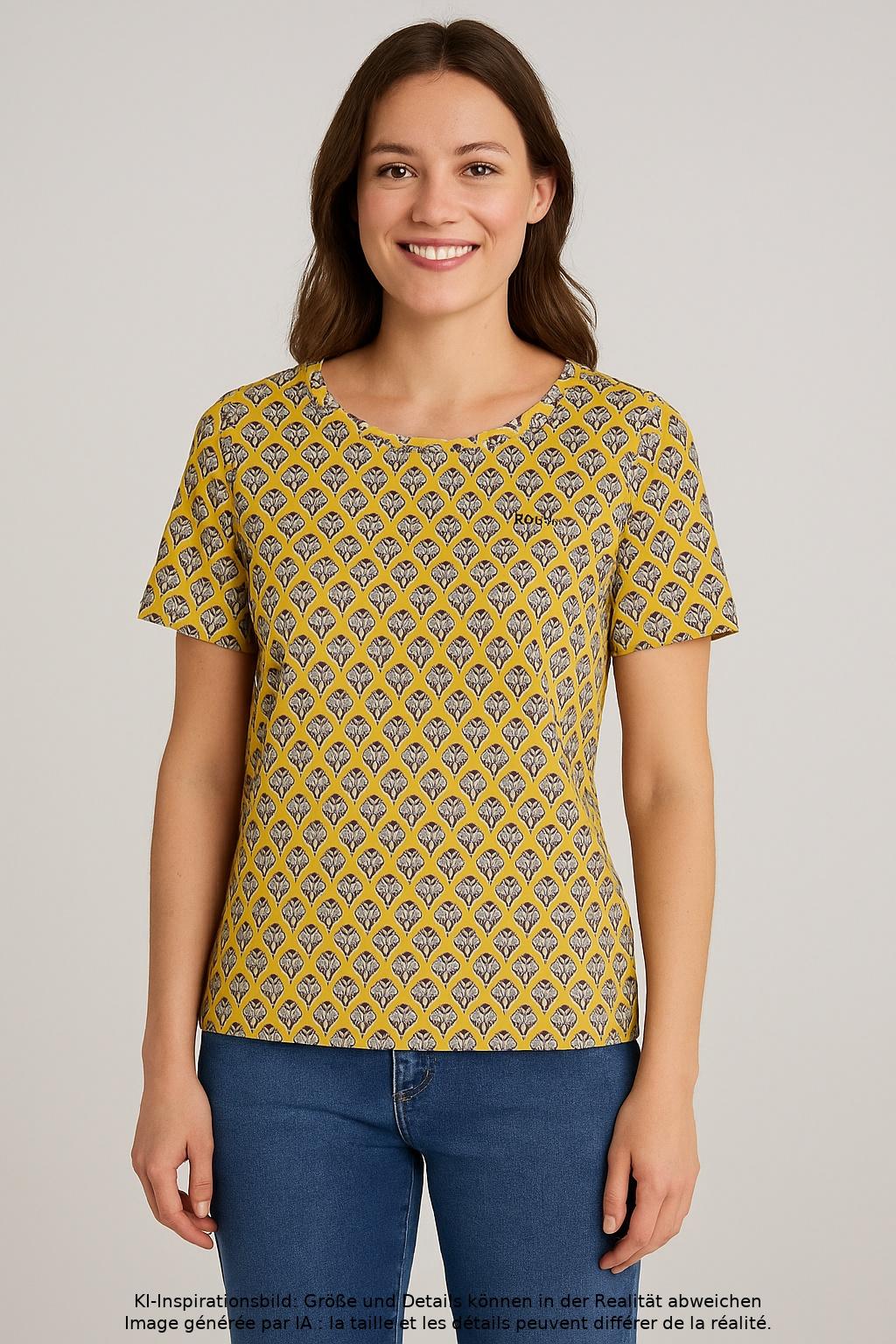 

Boden Damen T-Shirt, gelb, Gr. 40