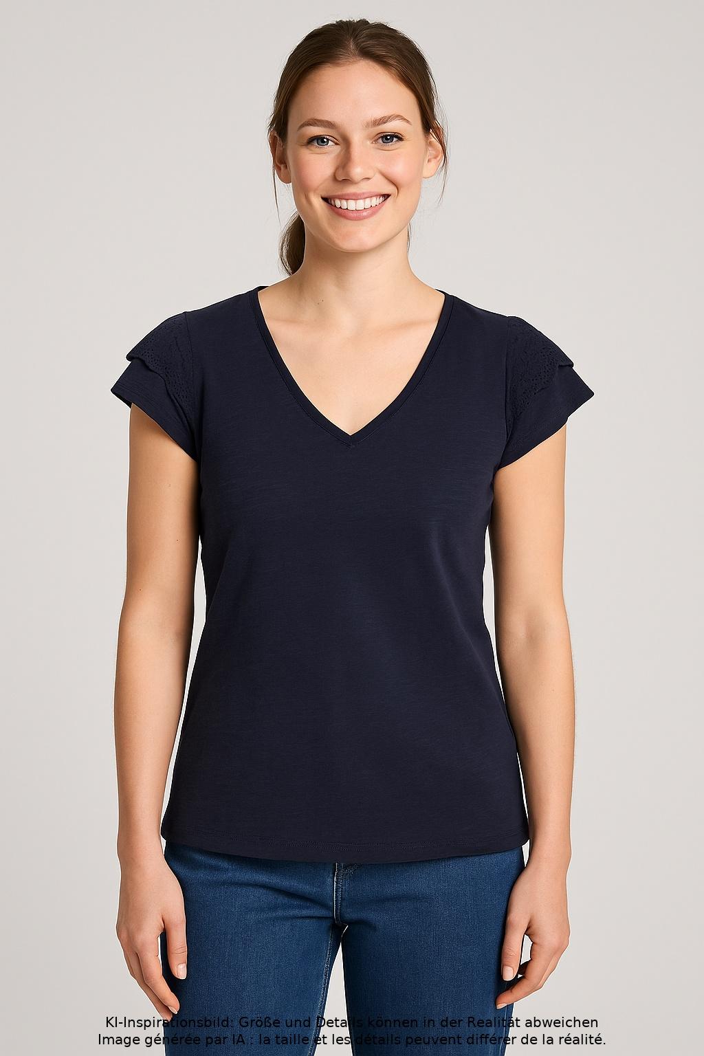 

Boden Damen T-Shirt, marineblau, Gr. 38