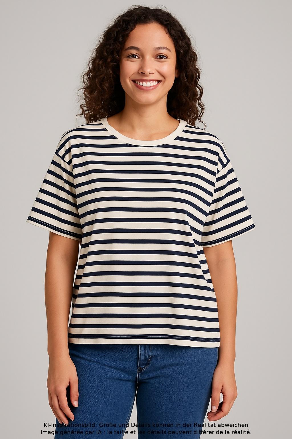 

Boden Damen T-Shirt, mehrfarbig, Gr. 38