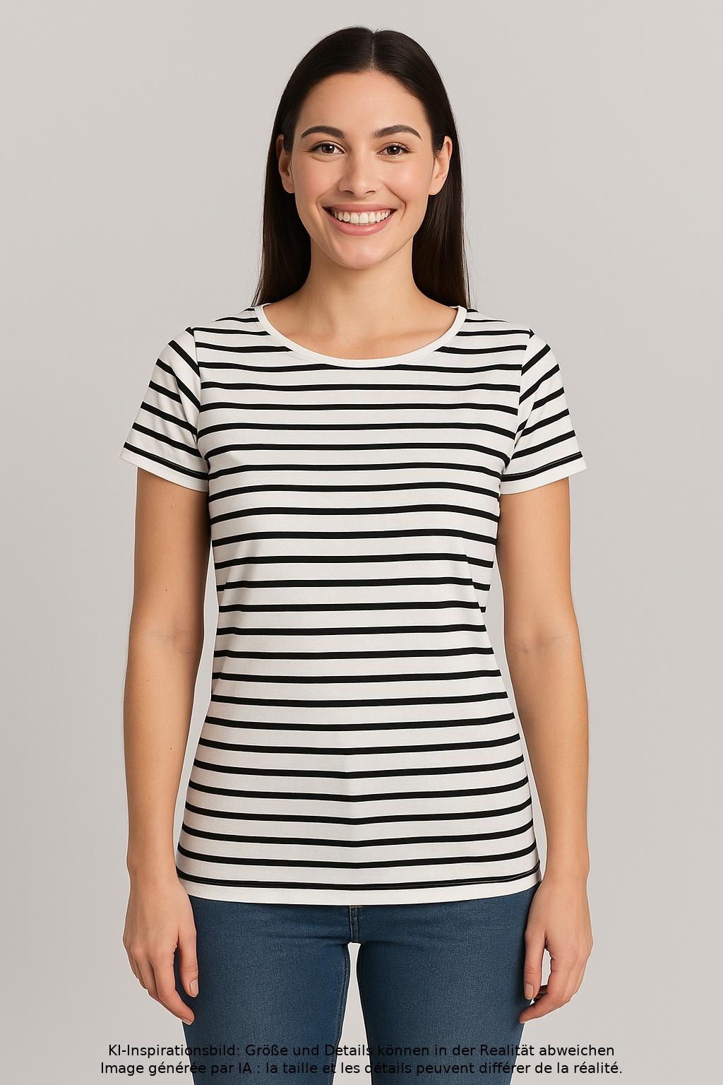 

Boden Damen T-Shirt, mehrfarbig, Gr. 36