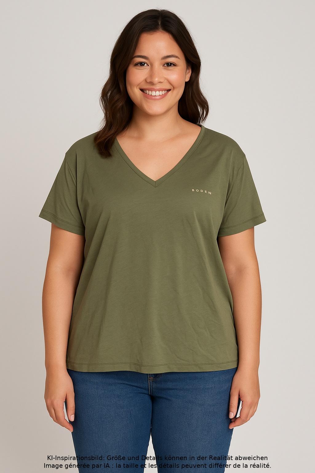 

Boden Damen T-Shirt, grün, Gr. 44