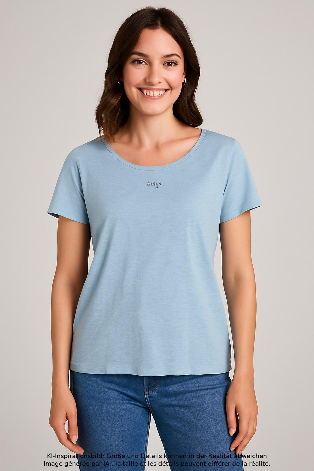 

Boden Damen T-Shirt, hellblau, Gr. 42
