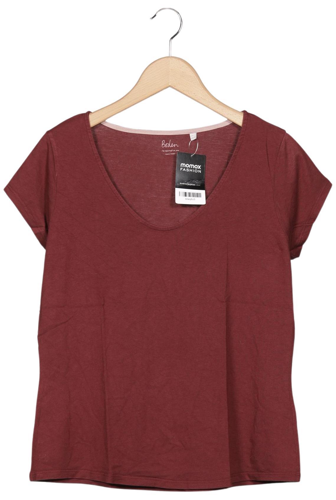 

Boden Damen T-Shirt, bordeaux, Gr. 40