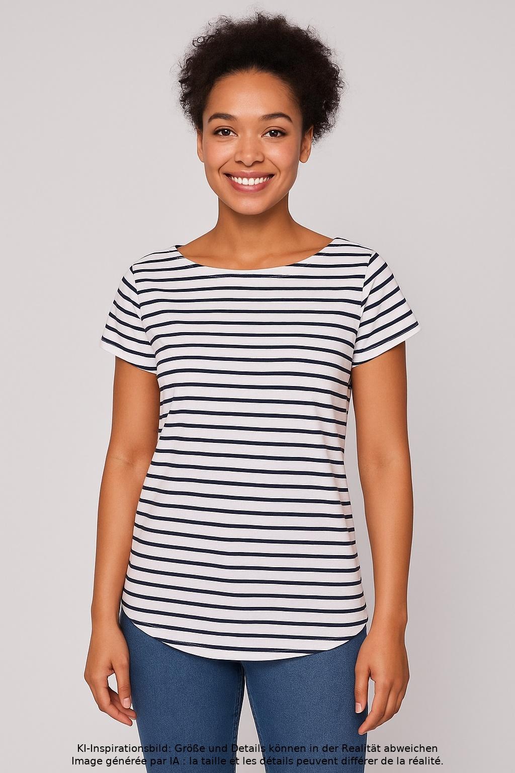 

Boden Damen T-Shirt, mehrfarbig, Gr. 6