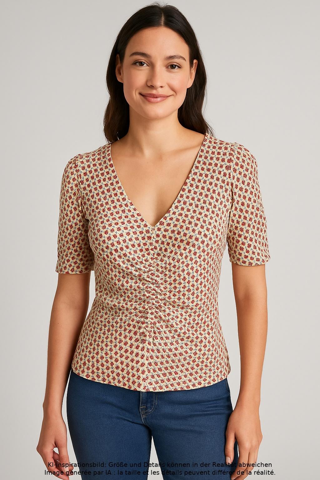 

Boden Damen T-Shirt, mehrfarbig, Gr. 36