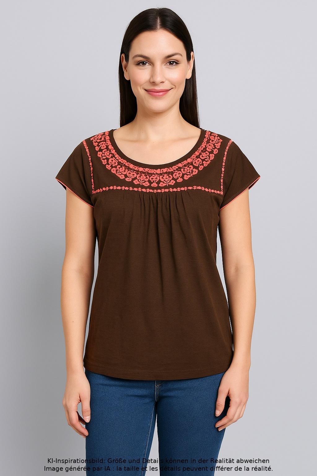 

Boden Damen T-Shirt, mehrfarbig, Gr. 38
