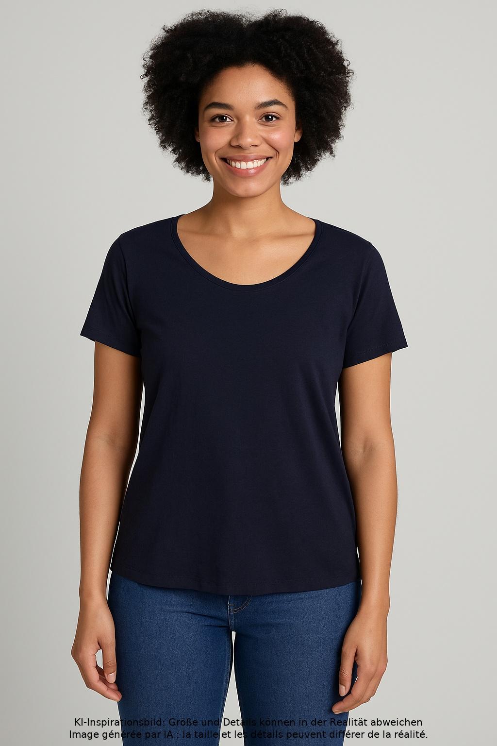 

Boden Damen T-Shirt, marineblau, Gr. 12