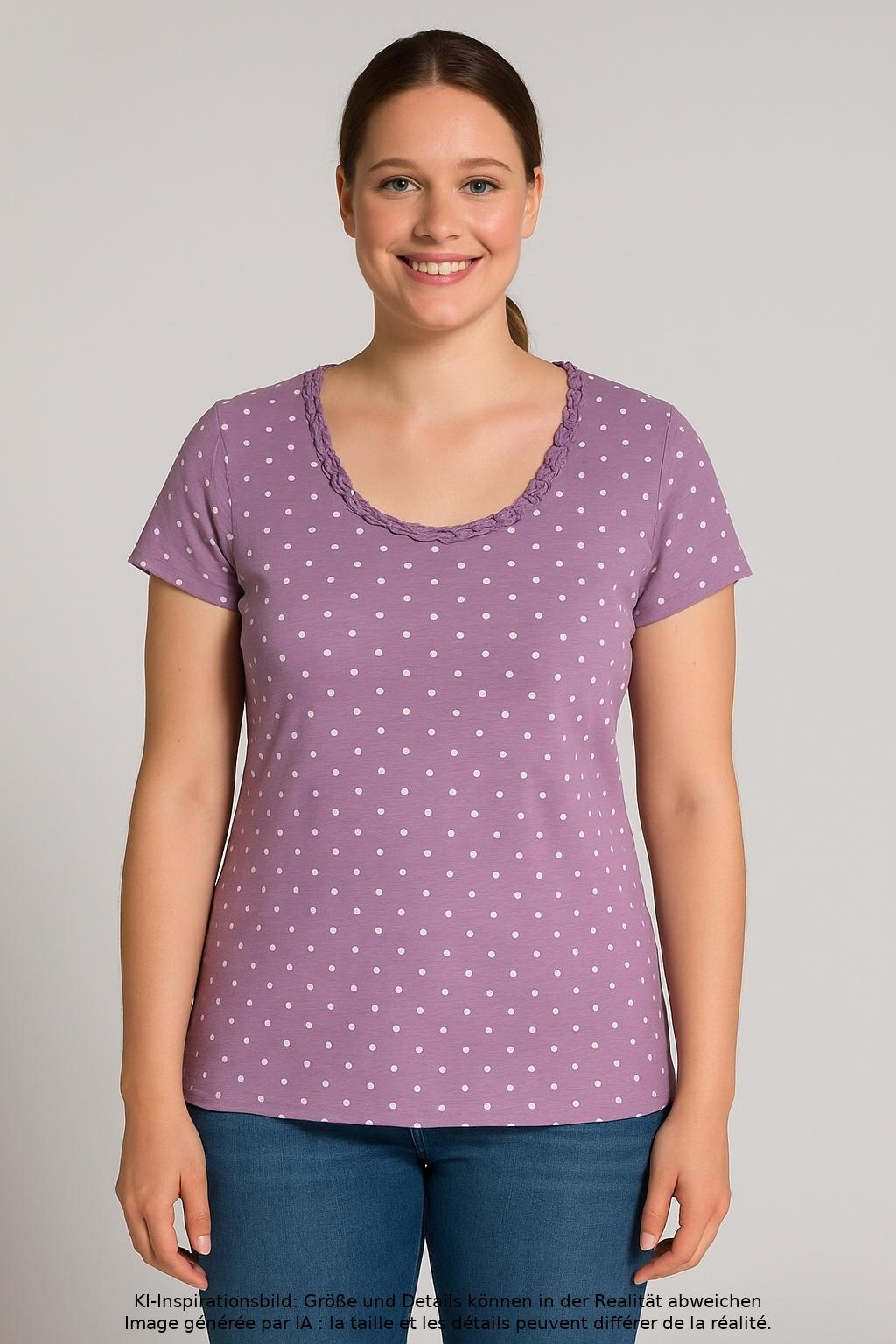 

Boden Damen T-Shirt, flieder, Gr. 16