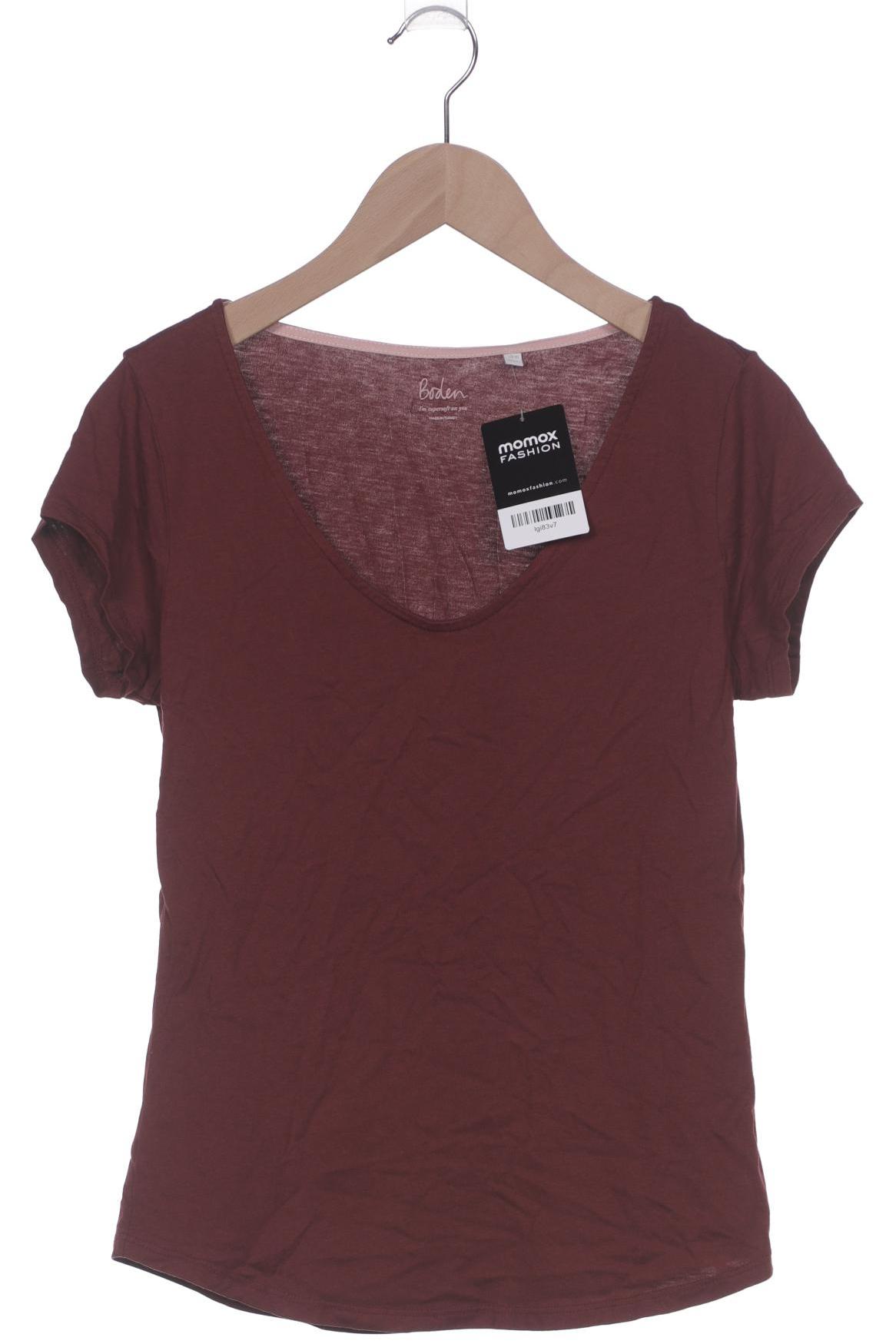

Boden Damen T-Shirt, bordeaux, Gr. 36