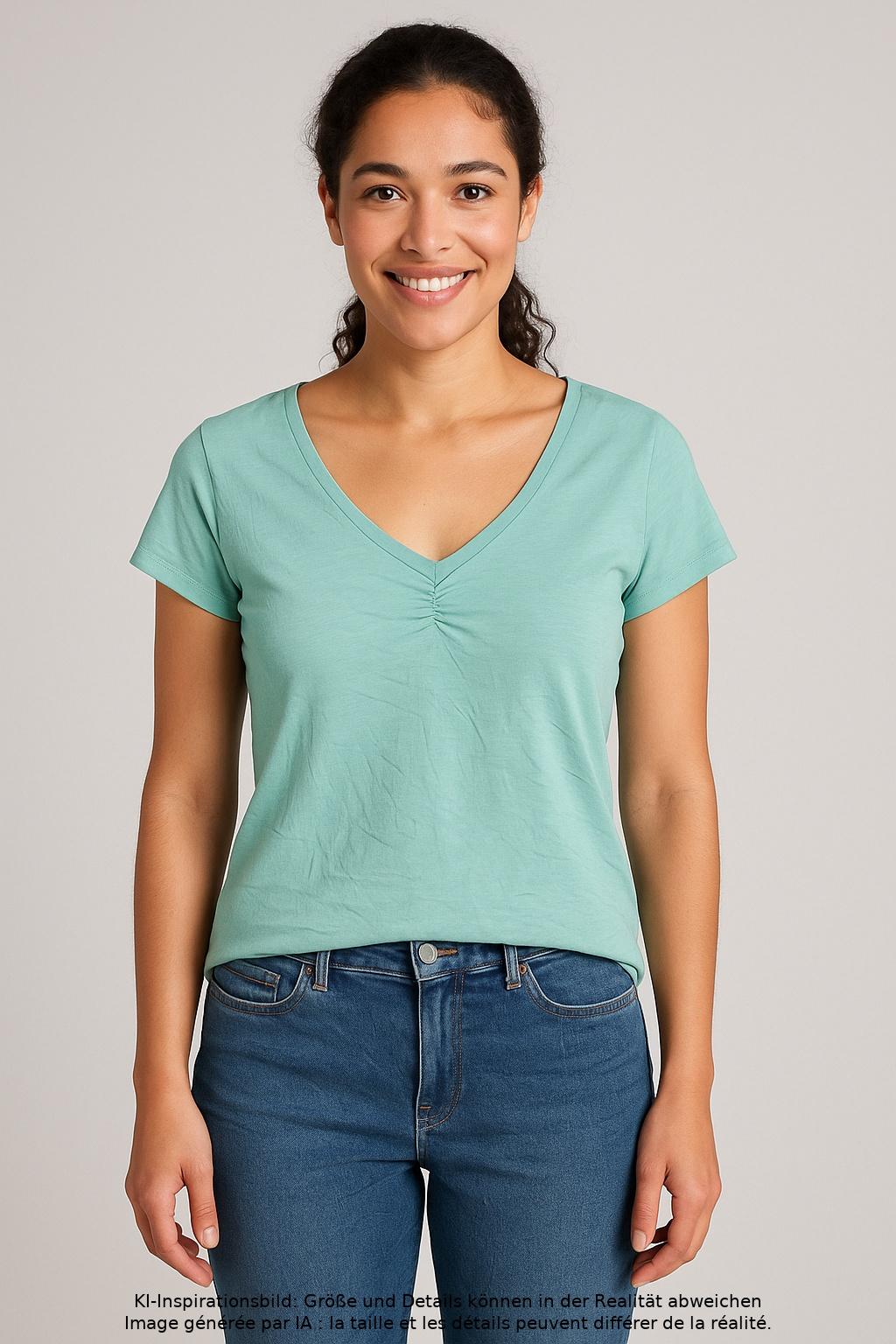 

Boden Damen T-Shirt, türkis, Gr. 36