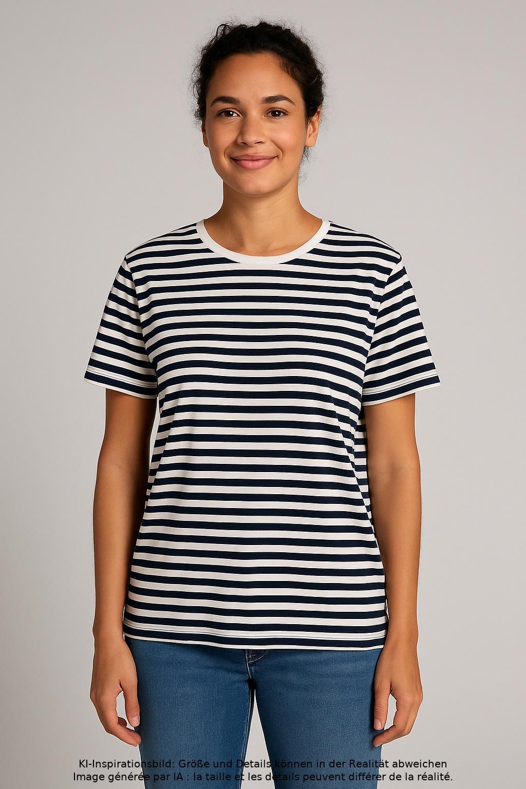 

Boden Damen T-Shirt, mehrfarbig, Gr. 42