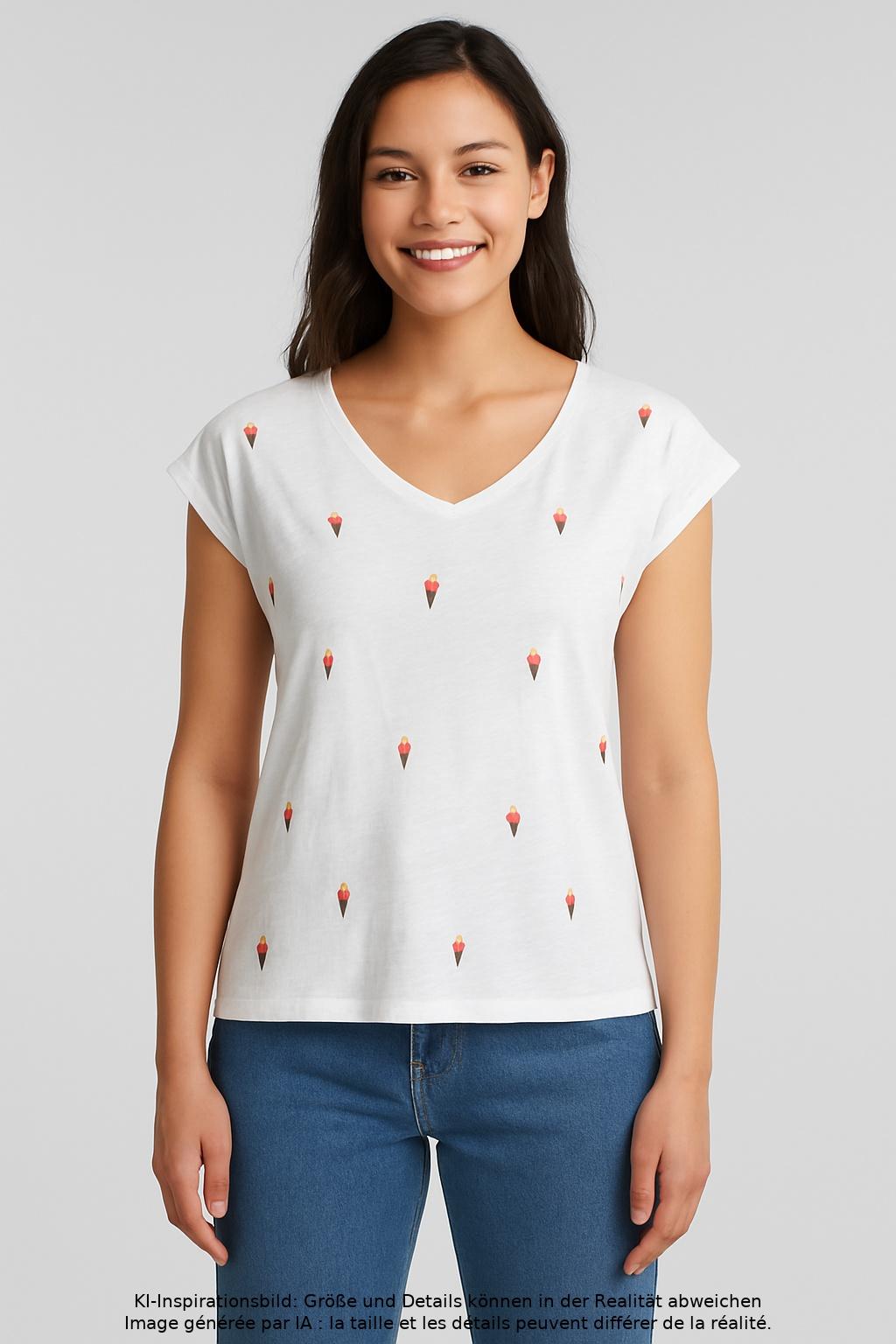 

Boden Damen T-Shirt, weiß, Gr. 36