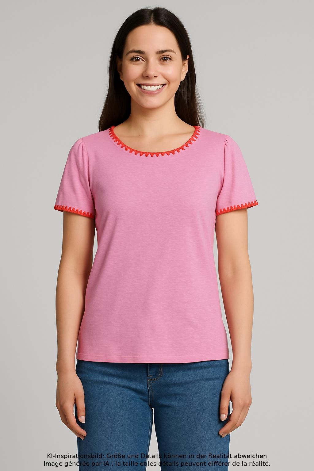 

Boden Damen T-Shirt, pink, Gr. 34