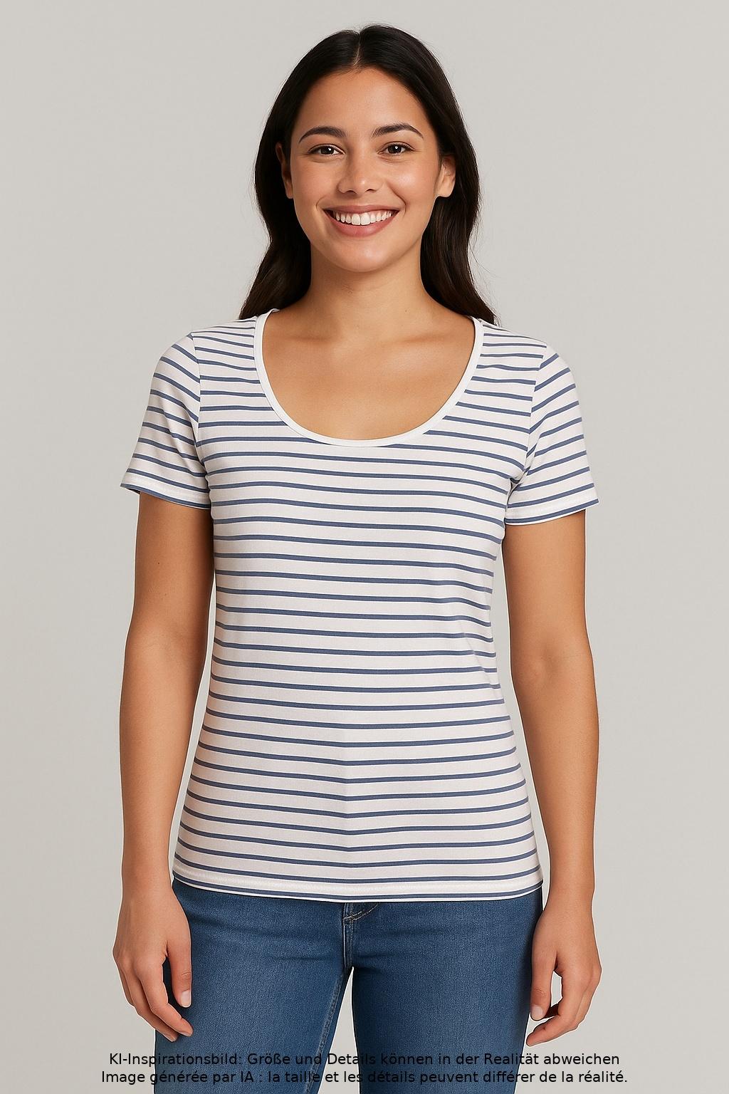

Boden Damen T-Shirt, mehrfarbig, Gr. 38