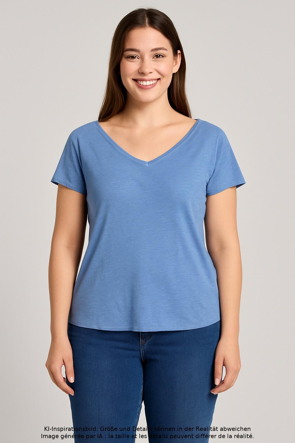 

Boden Damen T-Shirt, hellblau, Gr. 42