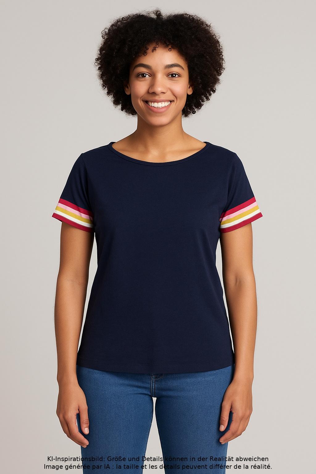 

Boden Damen T-Shirt, marineblau, Gr. 38