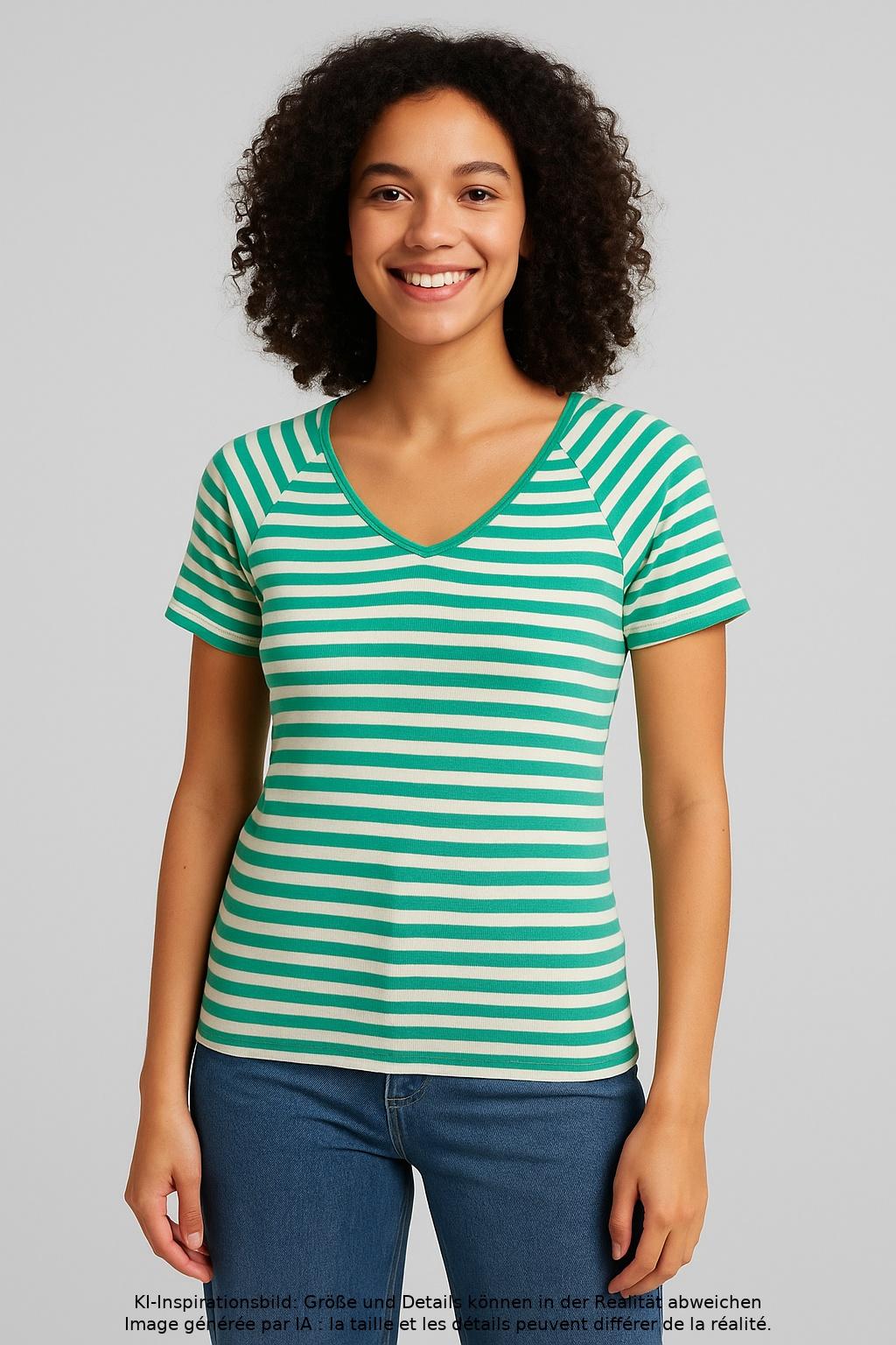 

Boden Damen T-Shirt, mehrfarbig, Gr. 38