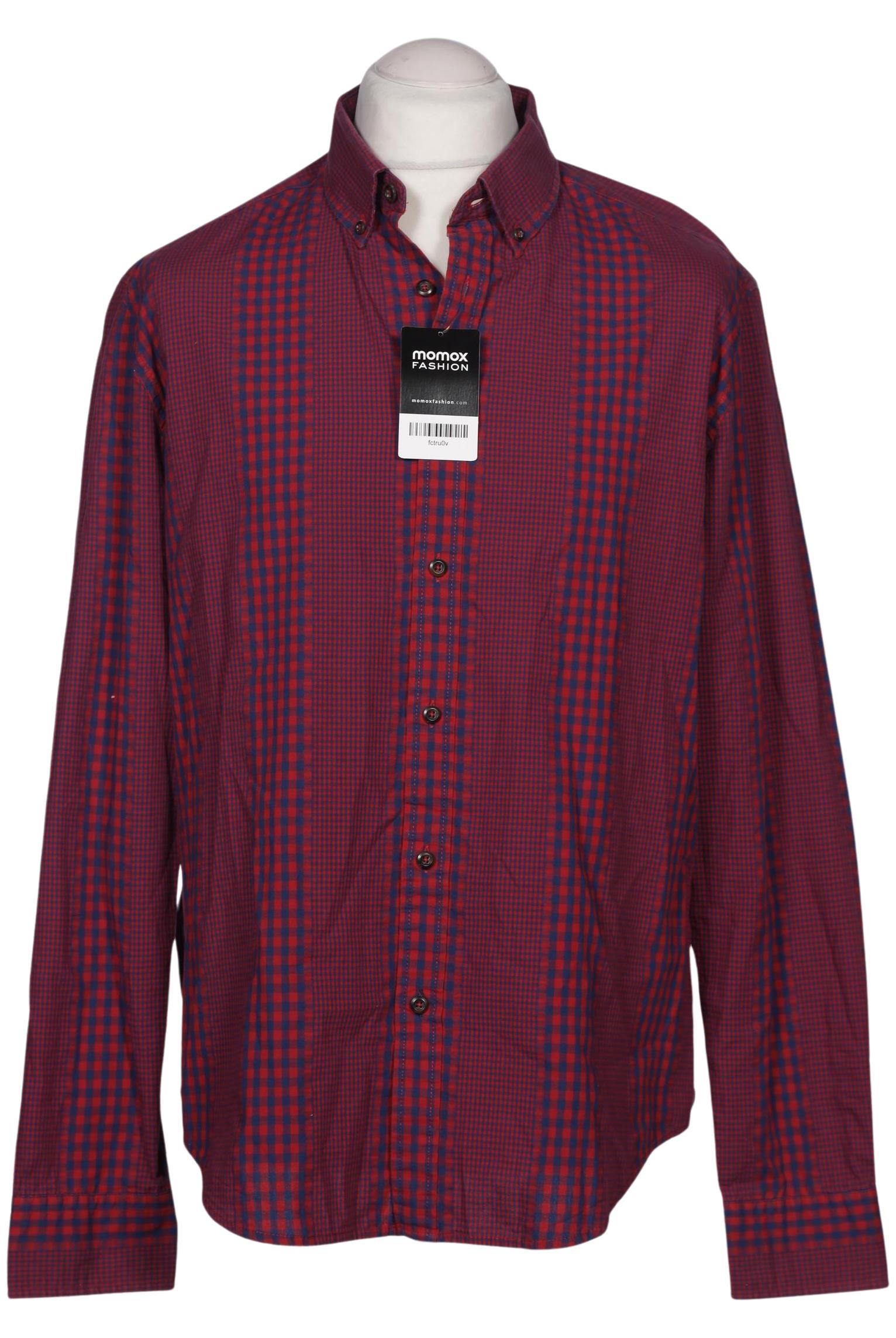 

Boden Herren Hemd, bordeaux, Gr. 52
