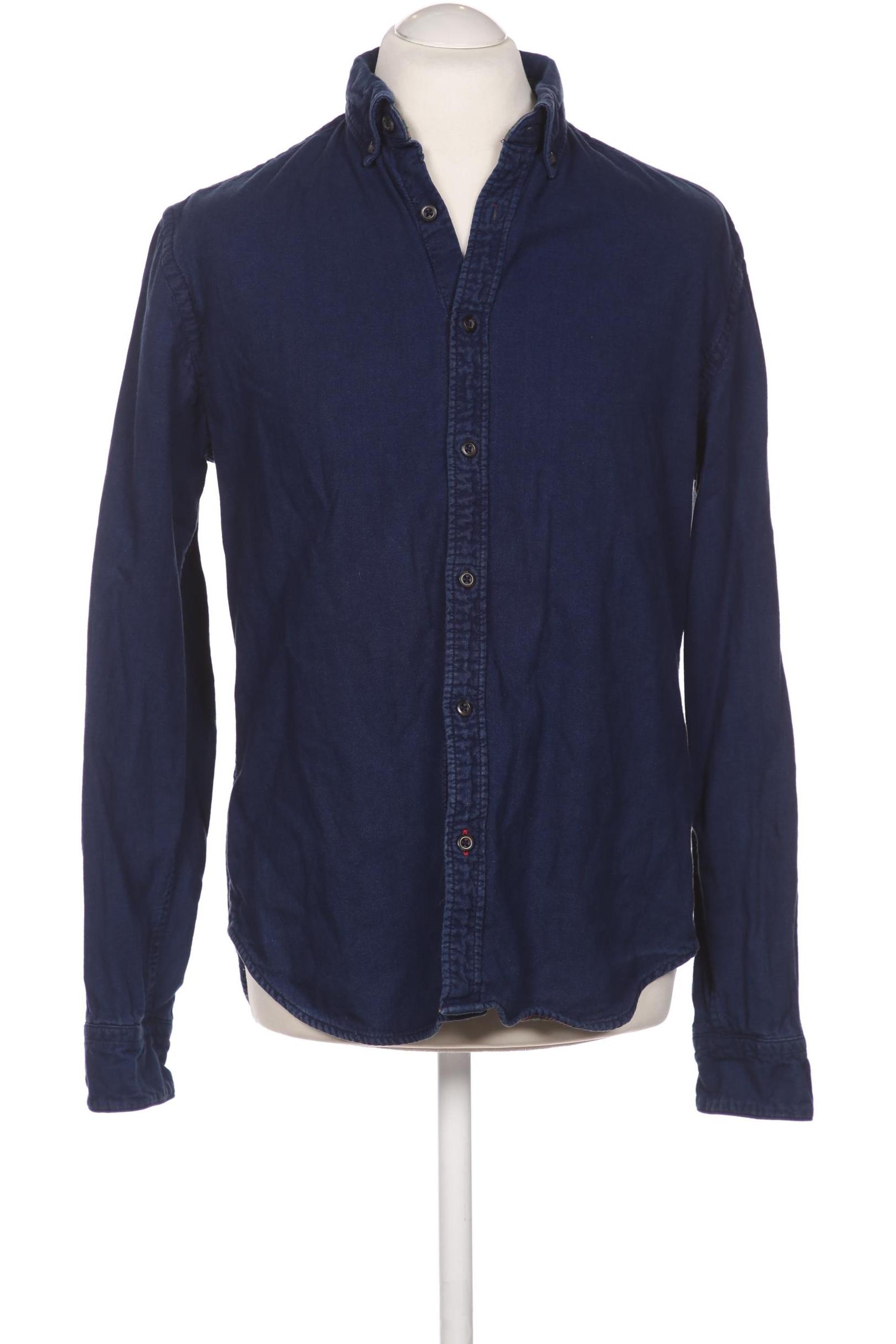 

Boden Herren Hemd, marineblau, Gr. 48