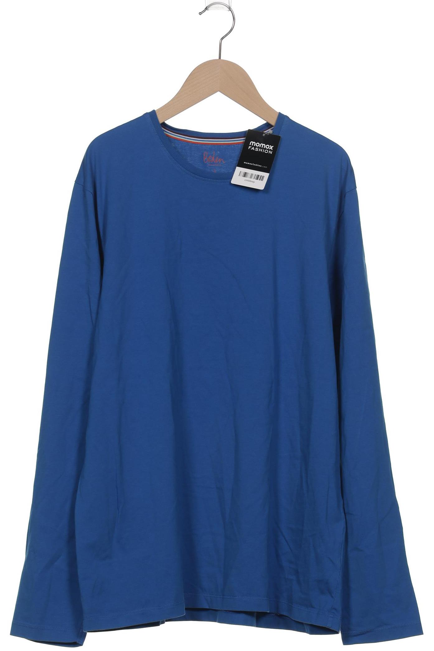 

Boden Herren Langarmshirt, blau, Gr. 52