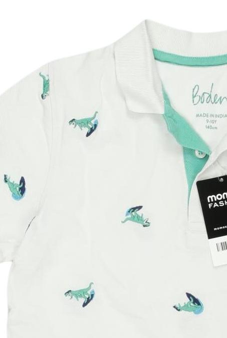 Thumbnail - Boden Jungen Poloshirt, weiß, Gr. 140