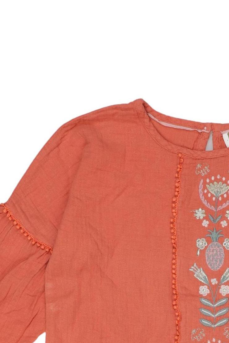 Thumbnail - Boden Mädchen Bluse, orange, Gr. 152