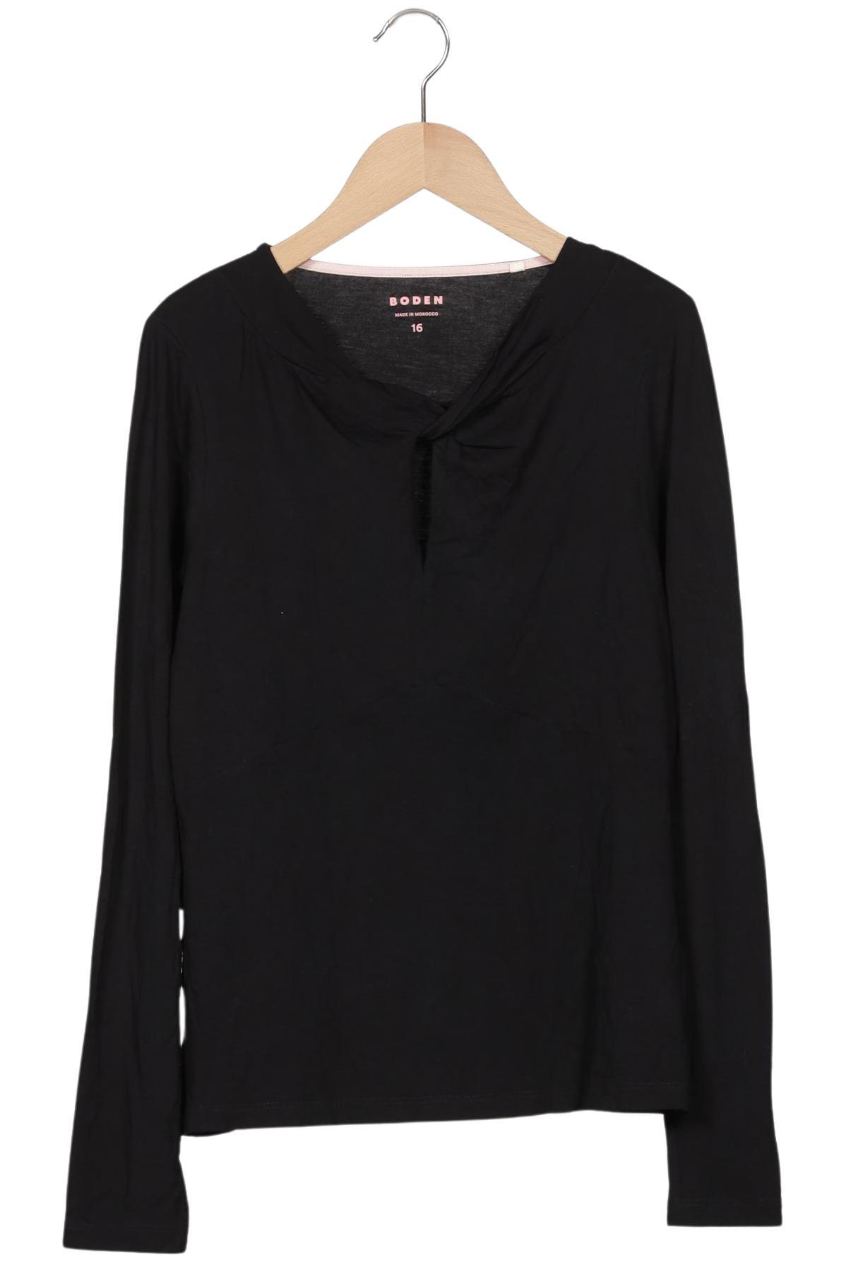 

Boden Mädchen Langarmshirt, schwarz, Gr. 16