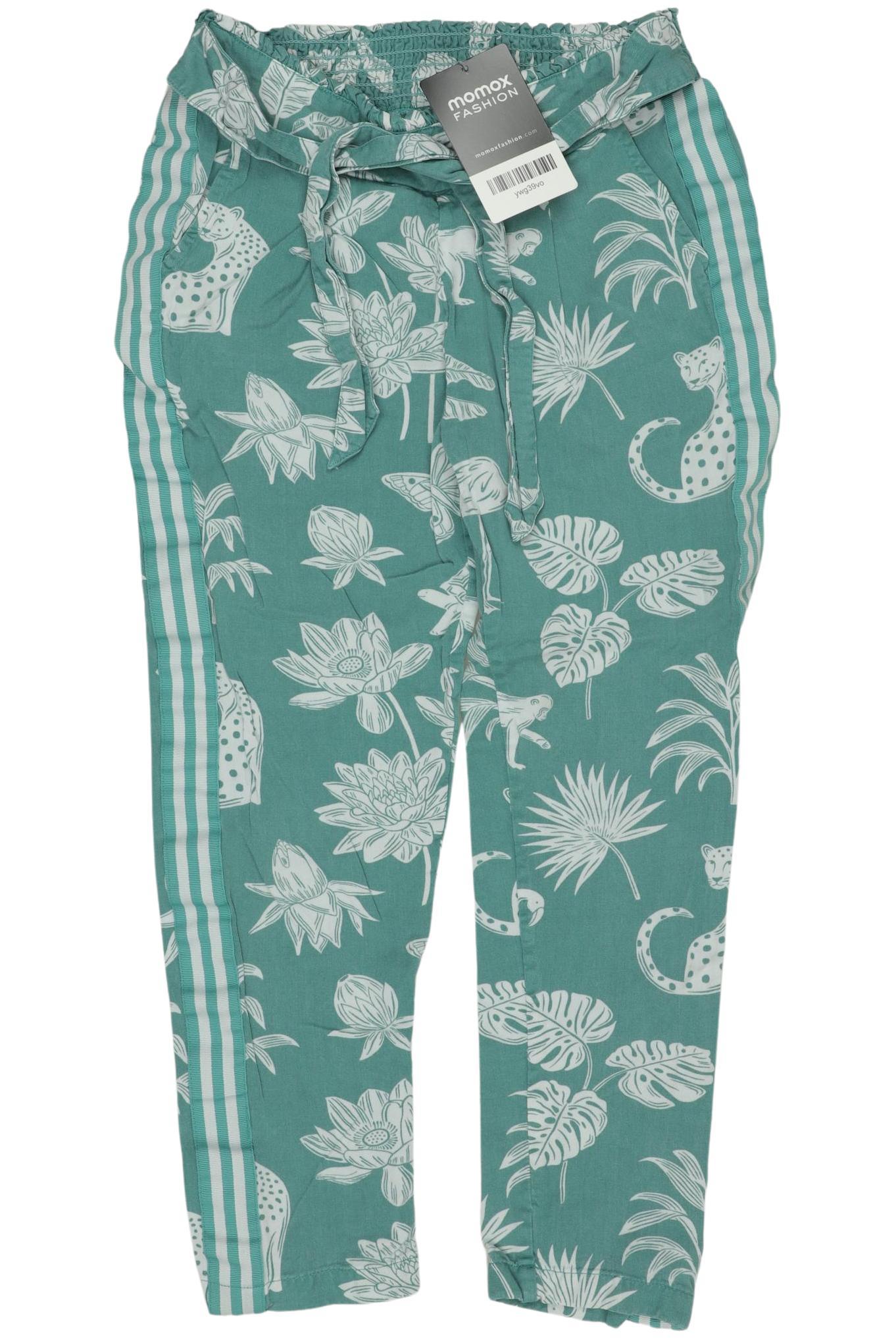 

Boden Damen Stoffhose, türkis, Gr. 128