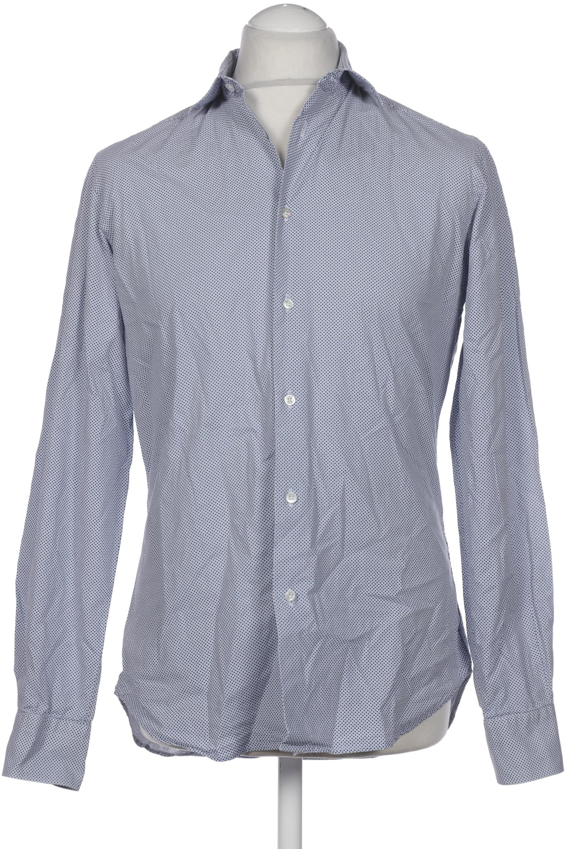 

Boglioli Herren Hemd, hellblau, Gr. 52