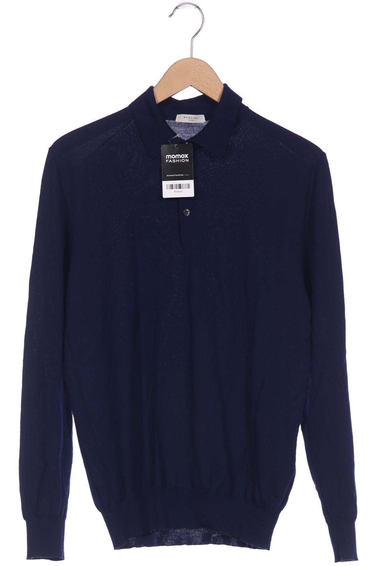 

Boglioli Herren Pullover, marineblau, Gr. 48