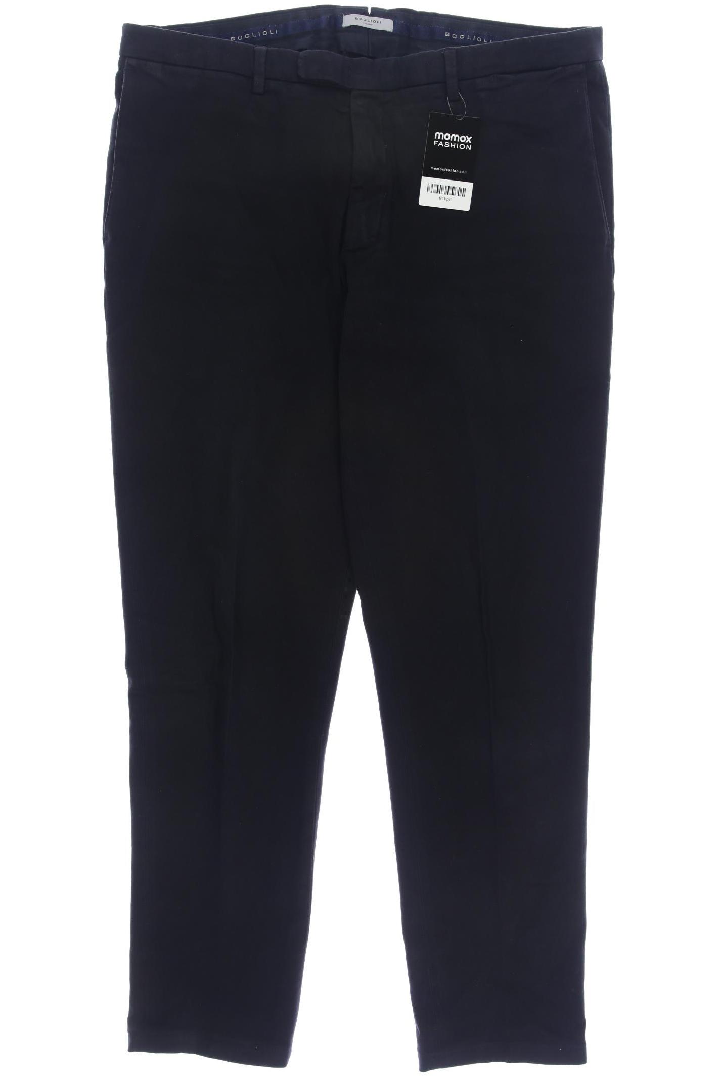 

Boglioli Herren Stoffhose, schwarz, Gr. 50