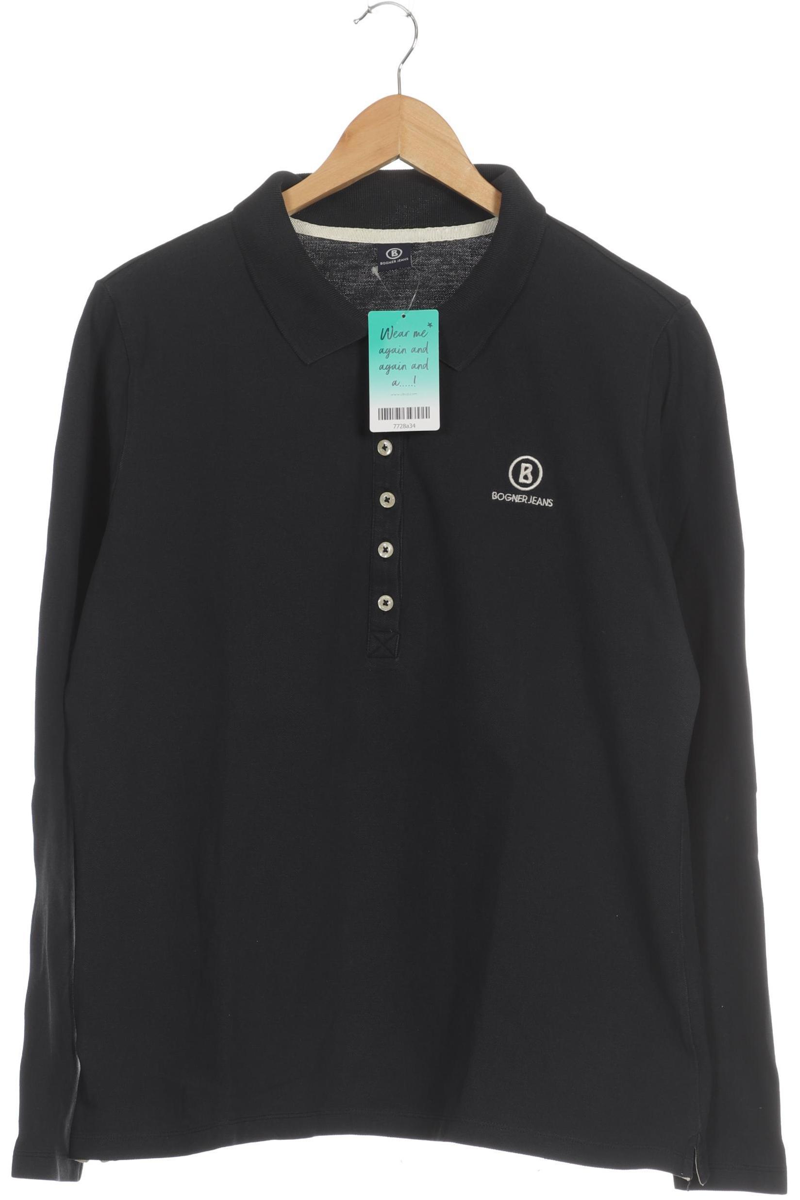 

Bogner Jeans Damen Langarmshirt, schwarz, Gr. 46