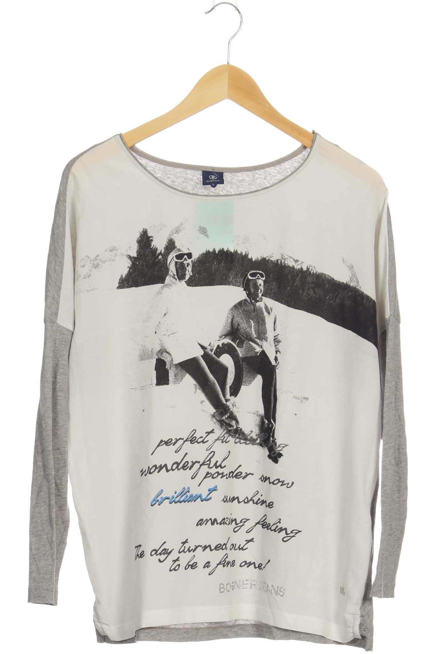 

Bogner Jeans Damen Langarmshirt, grau, Gr.