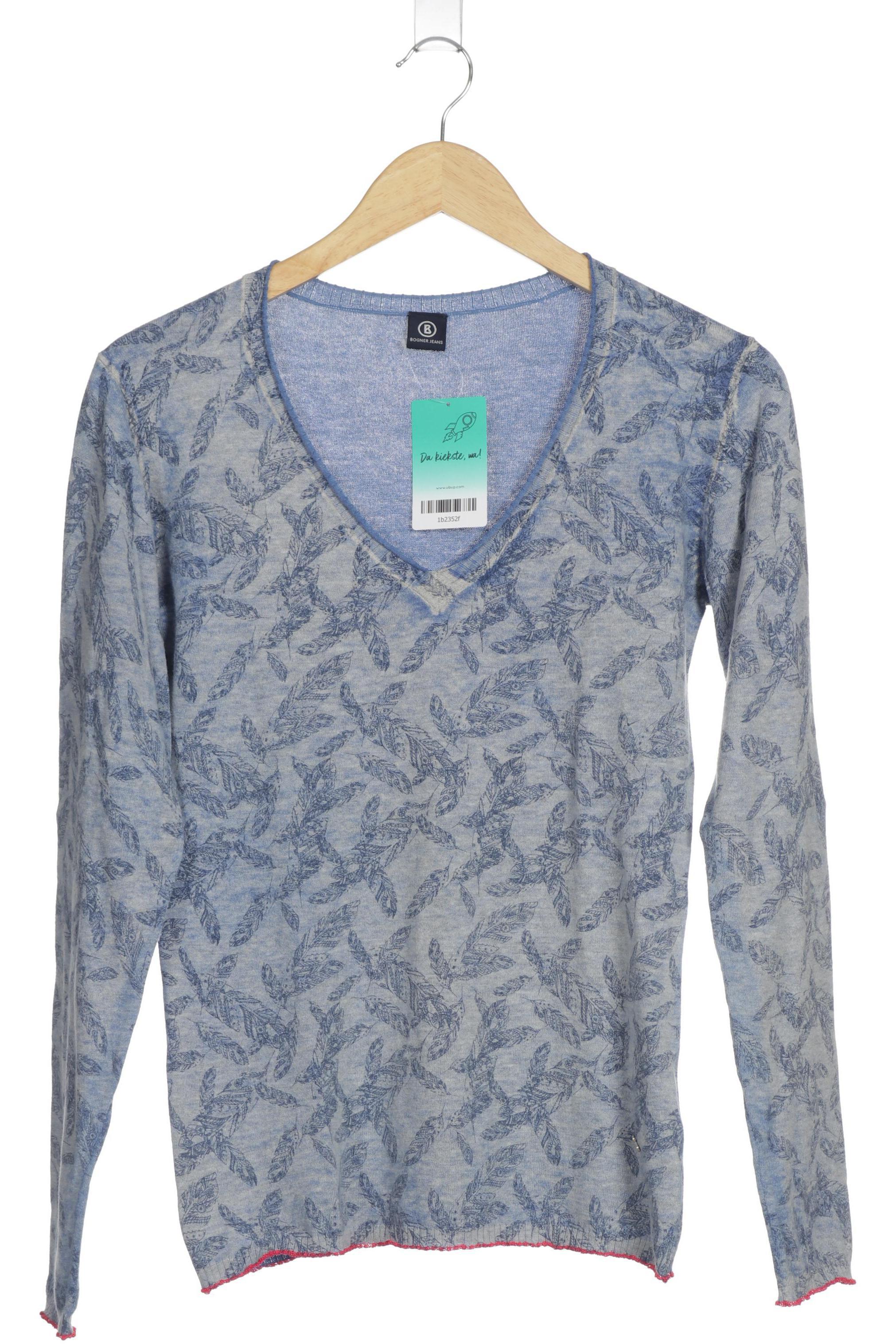 

Bogner Jeans Damen Pullover, blau, Gr. 36