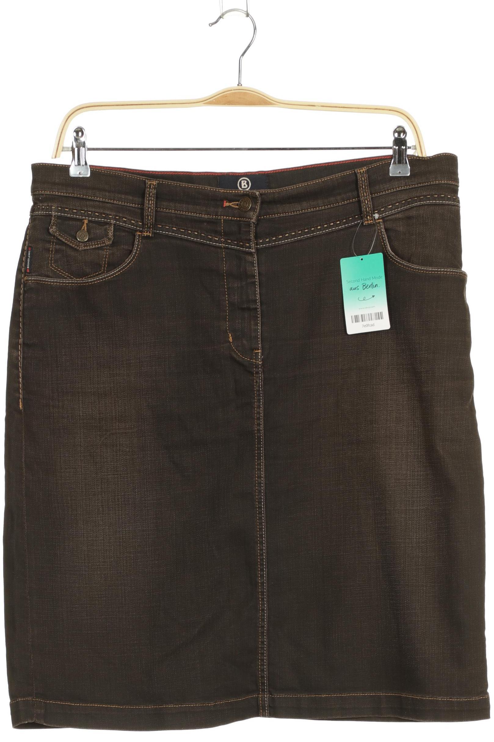 

Bogner Jeans Damen Rock, braun, Gr. 46