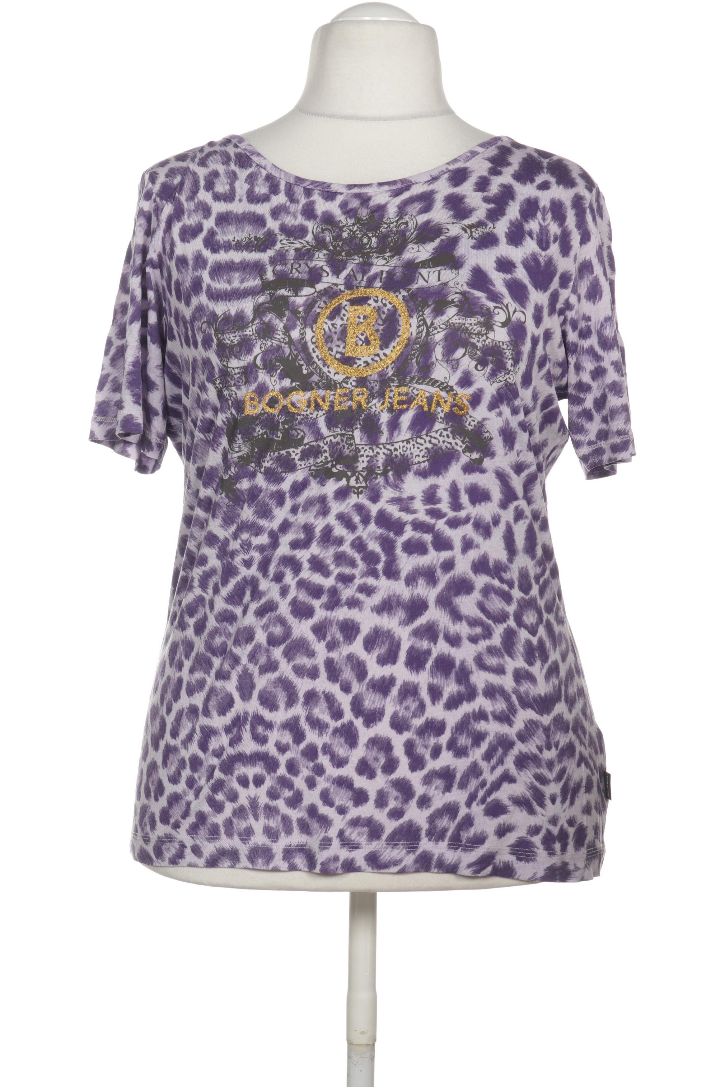 

Bogner Jeans Damen T-Shirt, lila, Gr. 46