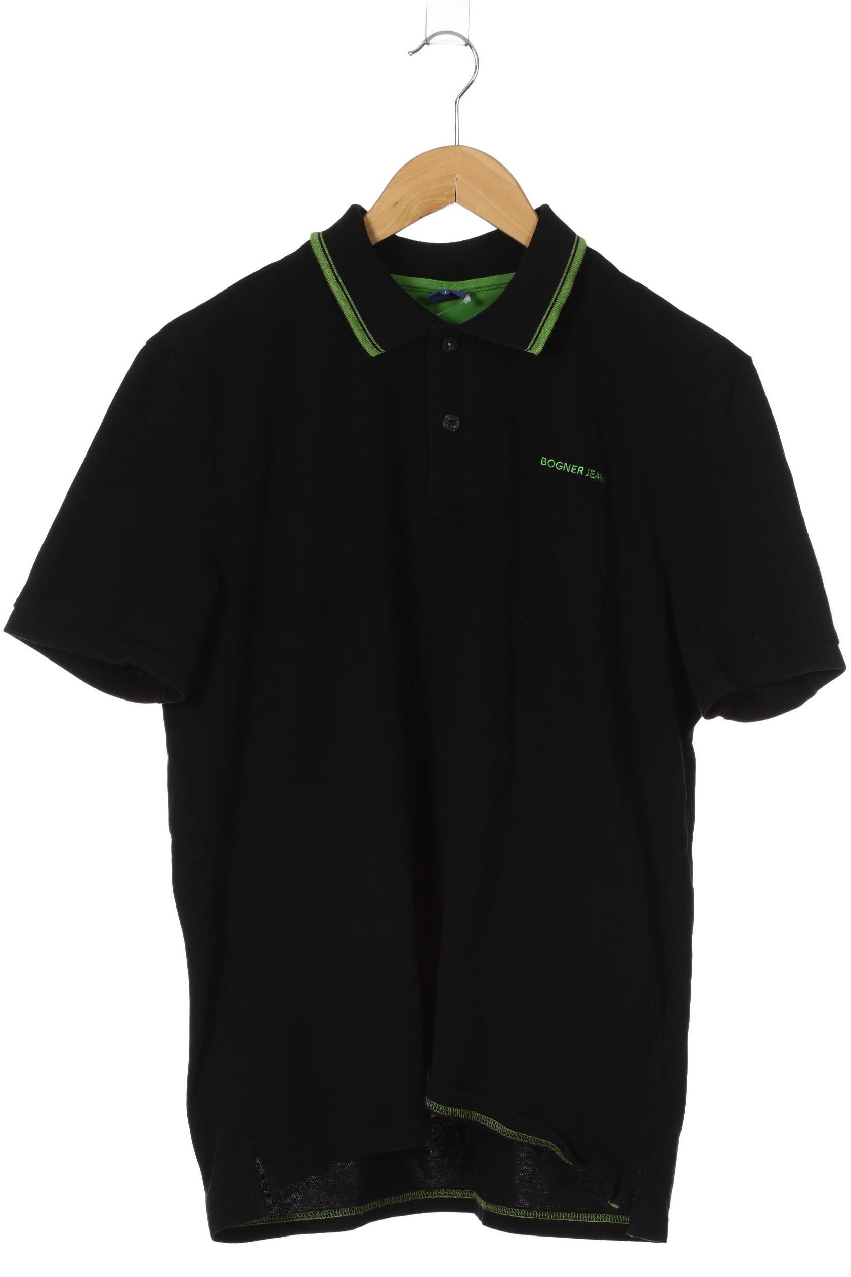 

Bogner Jeans Herren Poloshirt, schwarz, Gr.