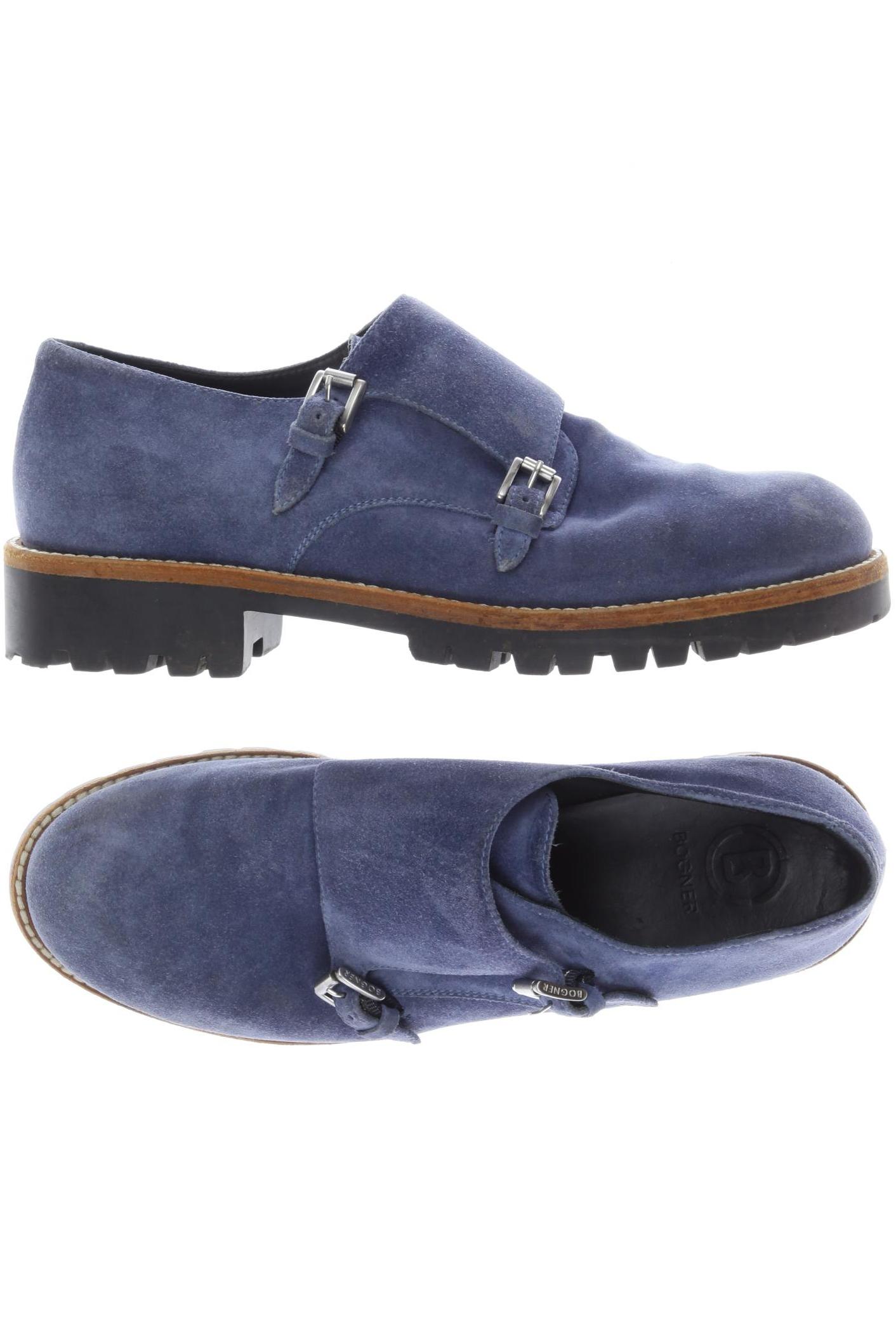 

Bogner Damen Halbschuh, blau, Gr. 40