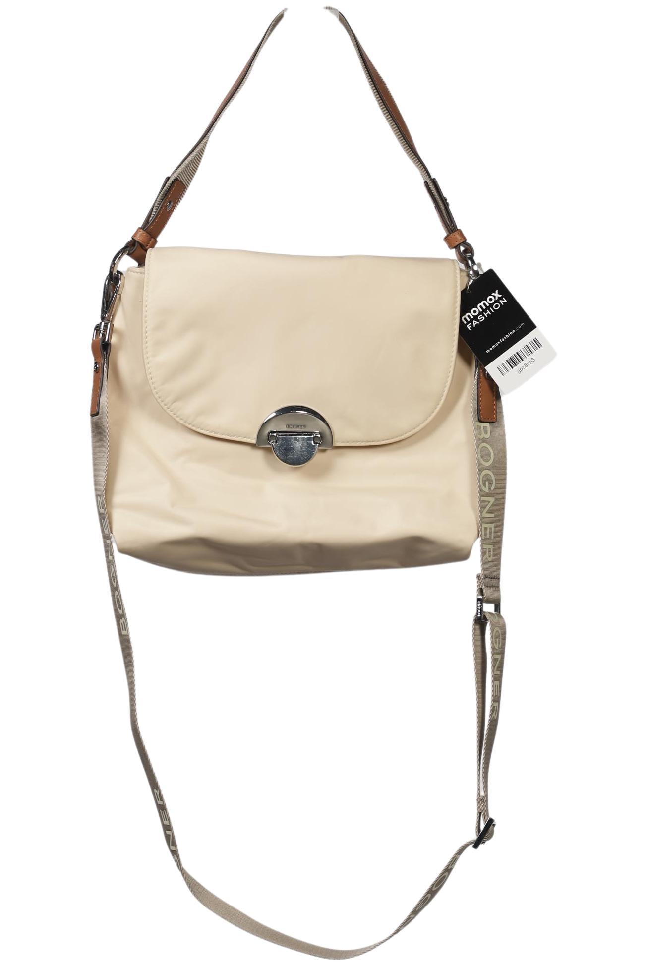 

Bogner Damen Handtasche, cremeweiß, Gr.