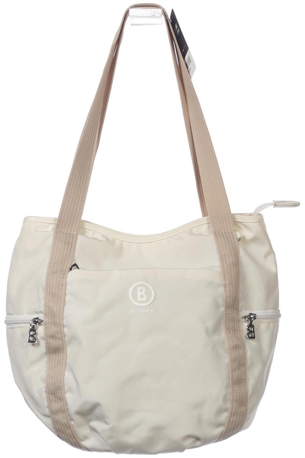 

Bogner Damen Handtasche, cremeweiß, Gr.