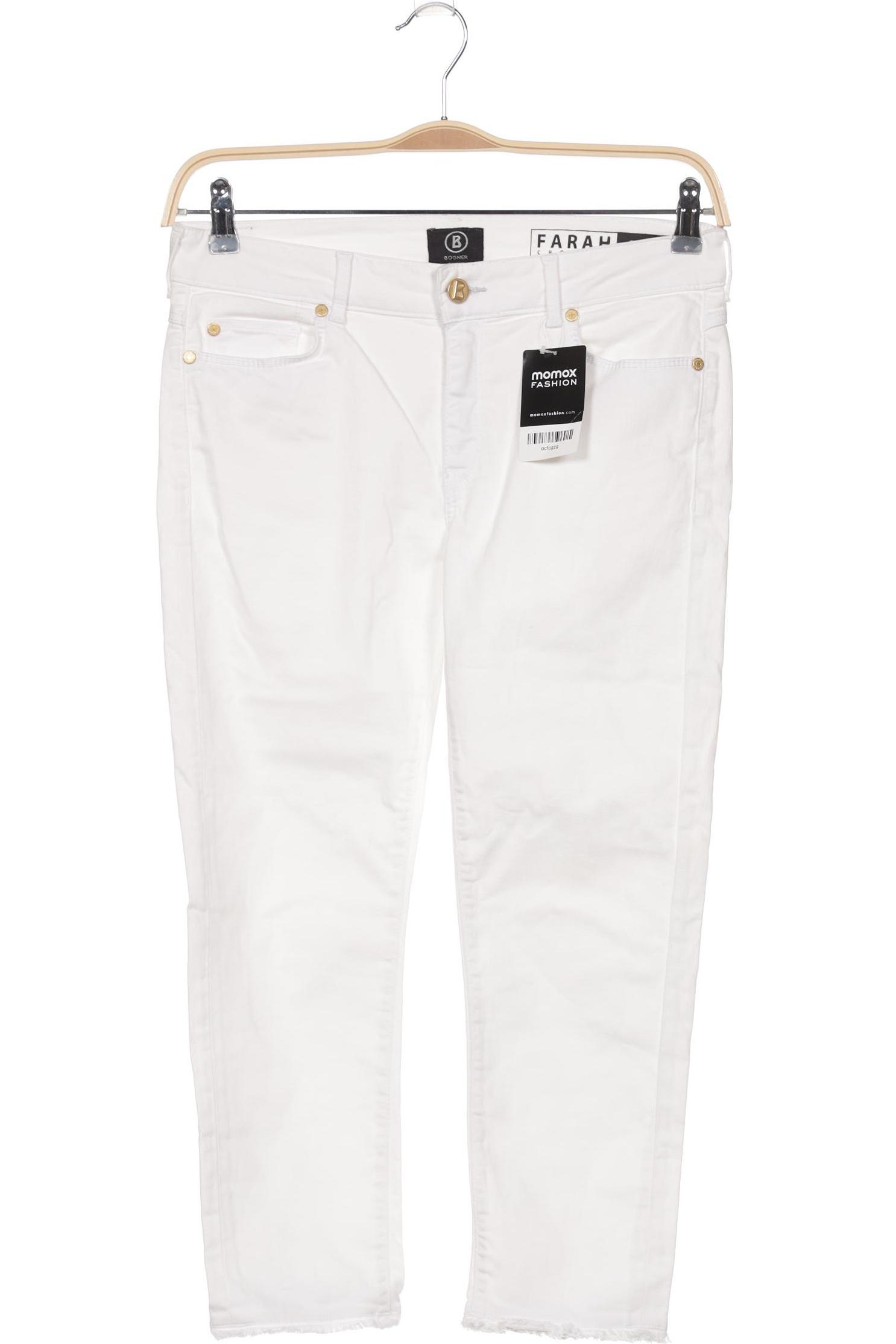 

Bogner Damen Jeans, weiß, Gr. 30