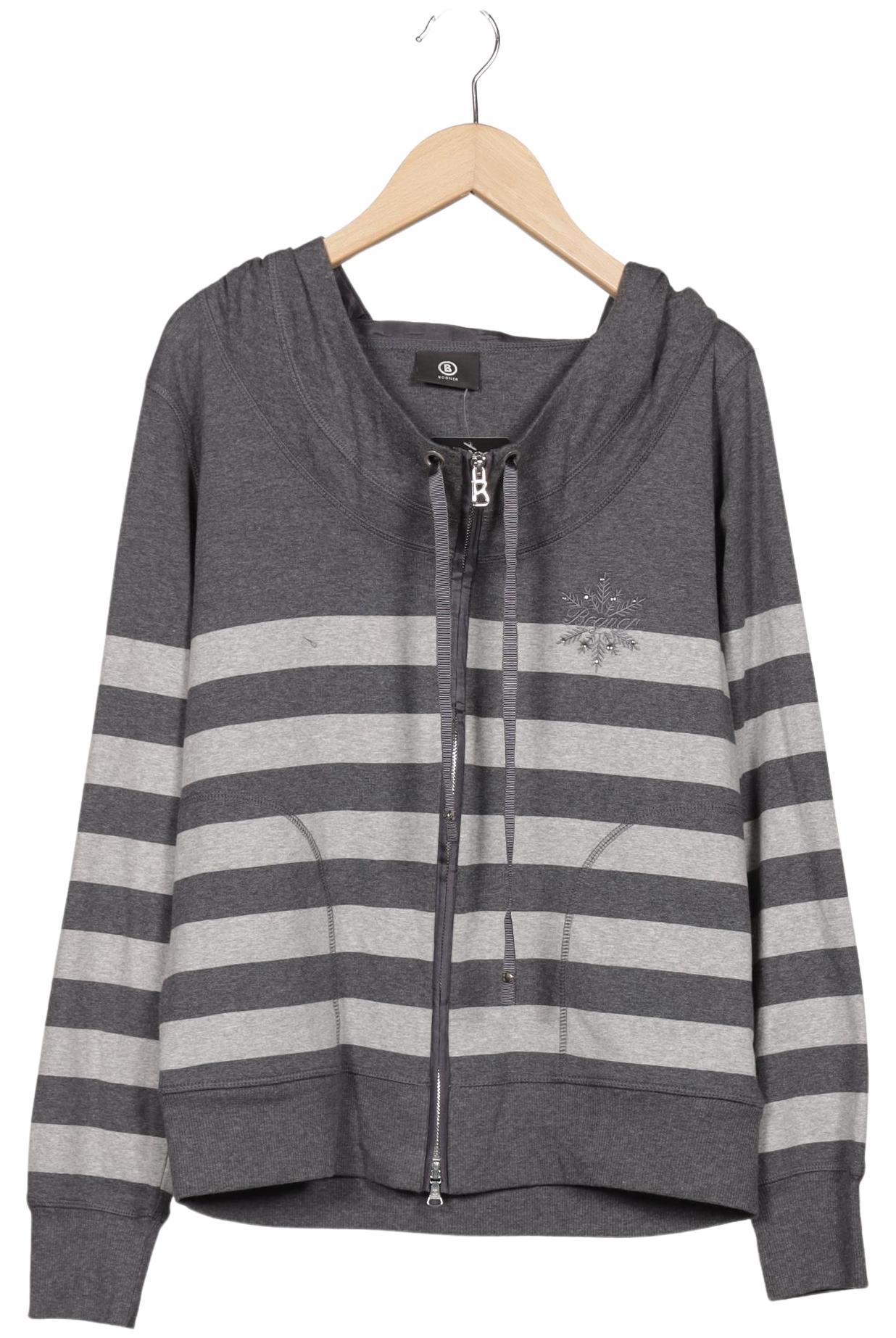 

Bogner Damen Kapuzenpullover, grau, Gr. 38