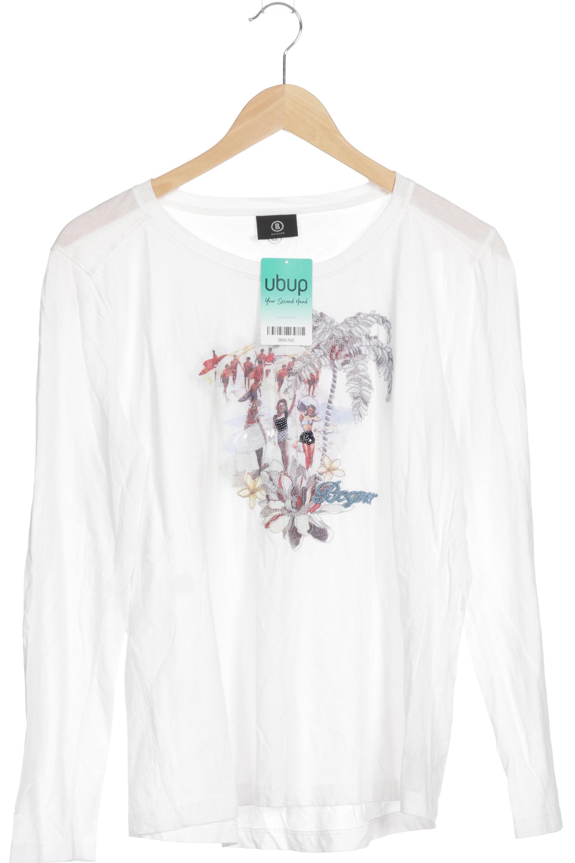 

Bogner Damen Langarmshirt, weiß, Gr. 46