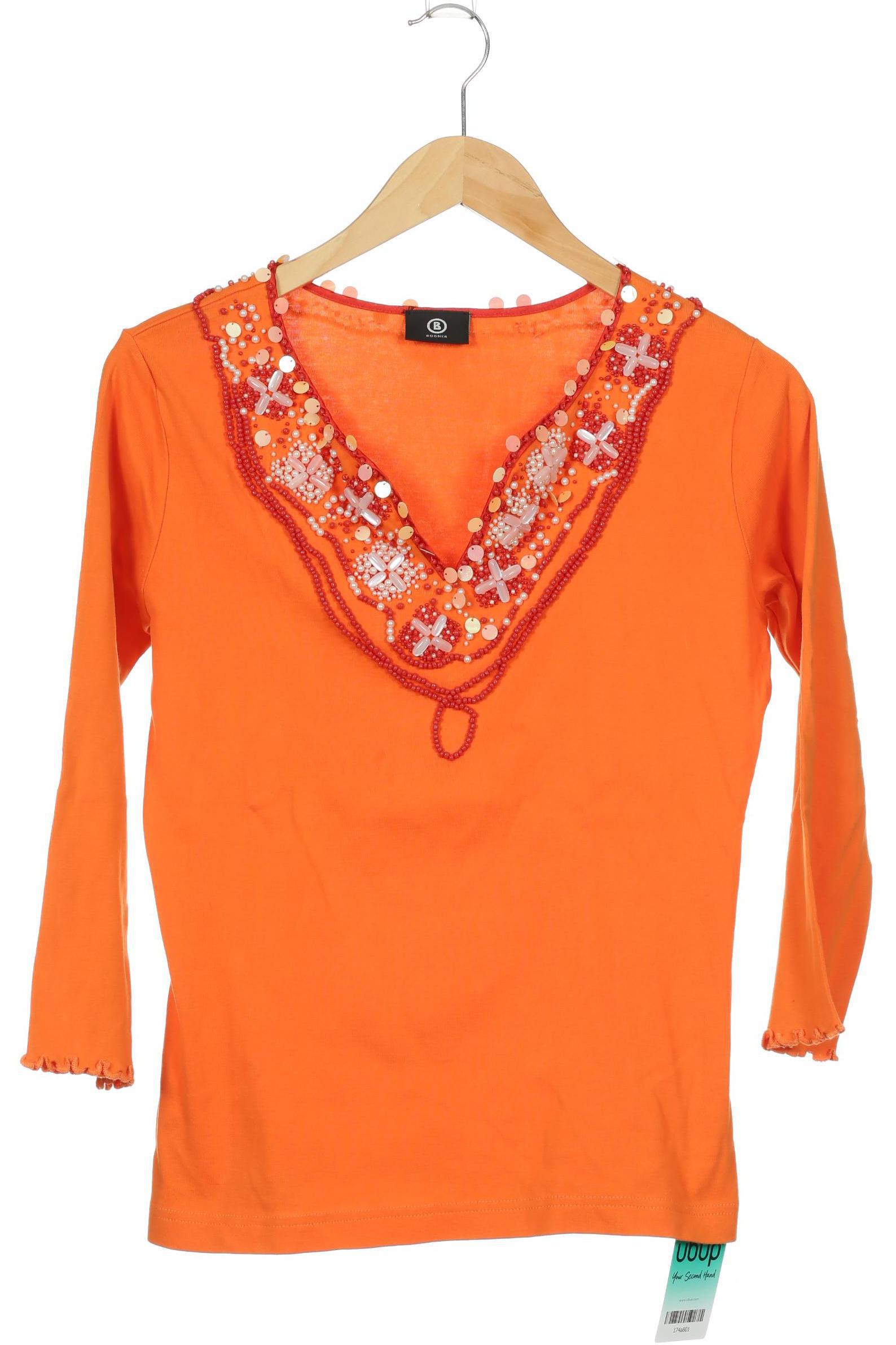 

Bogner Damen Langarmshirt, orange, Gr. 40